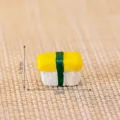 Miniature Japanese food sushi resin dollhouse DIY decoration micro landscape ornament - No. 9 Tamagoyaki Sushi