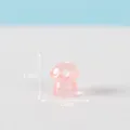 Pink Miniature Glow Mushroom Figurine Resin Ornament 1.2cm Fairy Garden Decor Variant - No. 1 - Light Pink