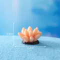 Mini resin coral ornament for fish tank landscape desktop decoration miniature figurine 2.3x3.2cm - Size 12