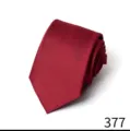 Burgundy fine-textured formal necktie for men, perfect for business and wedding suits. - Burgundy