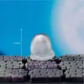 Miniature resin ghost figurine micro landscape Halloween decoration tiny ornament 2.1cm - No-Face Monster