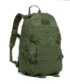 Military tactical backpack for outdoor hiking, camping, and sports. Durable multi-pocket gear. - 36-55L / Green