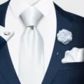 Set de regalo de corbata para traje de hombre con pañuelo boutonnière y gemelos formales - 12648-SF231