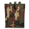 Tactische camo multifunctionele tas, militaire outdoor dump pouch met MOLLE webbing en koord. - Jungle Camouflage
