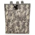 Pochette tactique camouflage numérique avec sangle Molle et cordon pour utilisation en extérieur. - Camouflage ACU