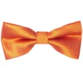 Mens Orange Jacquard Polyester Bow Tie Variant Formal Wedding Party Fashionable Neckwear - Orange