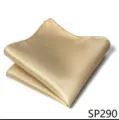 Pañuelo de bolsillo dorado para hombre traje de boda novio accesorio formal elegante - 12356-SP290