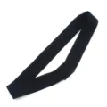 Ruban de rechange pour chapeau noir accessoire chapeau de paille détail élégant design - Noir