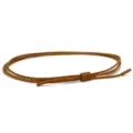 Brown braided hat band diy fedora cowboy hat accessory stylish rope cord strap replacement. - Leather Braided Knot Style (12#)
