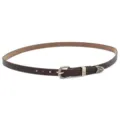 Brown embossed leather hat strap retro metal buckle detail western style accessory - Embossed Leather Engraved Buckle Style (13#)