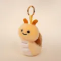 Simpatico portachiavi bruco in peluche morbido ciondolo insetto cartone animato stile - Lumaca 11 cm