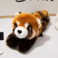 Lindo panda rojo peluche suave animal de peluche muñeca de hombro regalo genial - Círculo de Mano Slap - Nuevo Mapache - 26cm