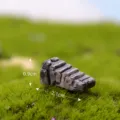 Miniatur Harz Treppe für Moos Mikrolandschaft DIY Garten Retro Mini Stufen Ornament - 2.1x0.9cm / Schwarze Stufen