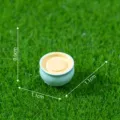 Miniatura resina cuenco de vino tarro modelo micro paisaje casa de muñecas adorno jardín - Cuencos para vino