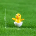 Mignonne petite figurine de canard en résine pour décoration de pots succulentes. - Canard