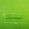 Gruener Holzzaun Mini Zaun Mikro Landschaft DIY Garten Deko Zubehoer Dekorationen - Chinesischer Kleiner Zaun (C0562) / Grün