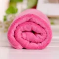 Soft pink microfiber towel face towel for car wash and beauty salon daily use 35x75cm - 35*75cm / Pink