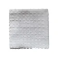 Weißes Waffel-Mikrofaser-Reinigungstuch Küchengeschirrtuch saugfähiger Lappen - 30*30 / Silbergrau