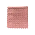 Rosa Waffelstruktur Mikrofaser Reinigungstuch, saugfähiges Geschirrtuch für Küche Bar 1Stk - 30*30 / Rosa