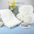White coral velvet bath towel set, super absorbent, soft quick-drying home shower towels. - White / 70*140cm