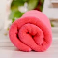 Rosa Mikrofaser Haartrocktuch, saugfähiges weiches Handtuch für Salon, Bad und tägliche Pflege. - Rosa