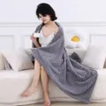 Couverture jetée en peluche unie douce et confortable pour canapé gris polyvalente quatre saisons - Velours tortue dorée gris foncé
