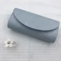 Silberne Glitzer Abendtasche Detailansicht, funkelnde Party Handtasche für Damen. - Silber