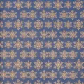 Blue gift wrapping paper roll featuring gold snowflake pattern for holiday parties. - Christmas Series - Blue Snowflake / Roll