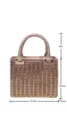 Elegante Strass Abendhandtasche für Damen, luxuriöse Kristall Umhängetasche Design. - KB688 Champagnergold