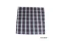 Taschino uomo fazzoletto motivo cuadros tessuto poliestere accessorio abito dettaglio - PSJS590#P