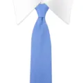 Men's light blue knitted tie with arrow design, perfect for casual and business wear. - Arrow-Shaped / 145*6cm / 036 Light Blue