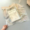 Bloemige zijden sjaal voor dames 70x70cm lichtgewicht vierkante halsdoek in stijl - SJ172-JKF