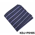 Heren pak gestreepte pochet zakdoek mode polyester zijde zakdoek voor formele kleding. - PS105