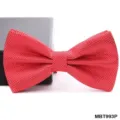 Farfallina a quadri rossi per uomo, accessorio elegante per matrimoni e lavoro d'affari. - Quadri Rossi (MBT993P)