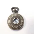 Orologio da tasca vintage in bronzo con rilievo di costellazione, movimento al quarzo. - Astrologia Bronzo