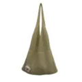 Beige geflochtene Umhängetasche mit Blumenmuster, lässige Strick-Tragetasche für Damen. - Aprikose