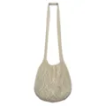 Beige Strick Umhängetasche, lässige Zopfmuster Crossover Tasche für den täglichen Stil. - Aprikose