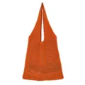 Orange gehäkelte durchbrochene Schulter Tragetasche lässige Sommer Damen Handtasche. - Orange