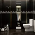 Λευκό φυτικό αυτοκόλλητο πλακιδίων αδιάβροχο διακοσμητικό για τοίχο μπάνιου σπιτιού - CJT18001