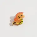 Cute seahorse acetate mini hair claw clip sweet hair accessory for women bangs daily styling. - Seahorse