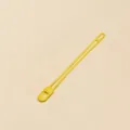 Yellow silicone multi-functional button winder and toilet lid lifter for daily home use. - Mango Yellow