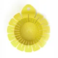 Gelber Sonnenblumen Form Kuche Spulen Sieb Korb Kunststoff Wasser Filter Werkzeug - Blumenform-Spülbecken-Siebkörbe - Gelb