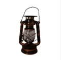 Vintage Solar LED Campinglaterne, bronzene tragbare Outdoor Zeltlampe für Wandern Notfall. - Solarenergie