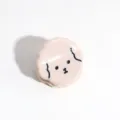 Mini cute cartoon bear hair claw clip, sweet style daily hair accessory for women and girls. - Dog Beige