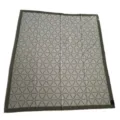Geometric pattern woven jacquard blanket airline travel blanket flat lay main image display - 145*160 - 750g / Beige Blankets