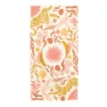 Microfiber printed beach towel quick drying absorbent boho tiger floral bath towel swim shawl - 75x150cm 260g / Waffle Printed Towel - Maple Leaf