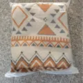 Bohemian geometric knitted blanket acrylic sofa throw blanket warm cozy home decor decorative - Wool Version 127*152cm - 750g / Navajo Sun Pendants