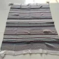 Bohemian knitted blanket with fringe tassels soft sofa throw blanket for daily home decor - Pendant - Rhombus Purple