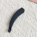 Matte dark grey banana hair clip stylish elegant hair accessory for daily styling use. - Regular Fit / Navy Blue