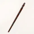 Elegant tortoise shell acetate hair stick with twisted top design for stylish daily hair buns. - Tortoise